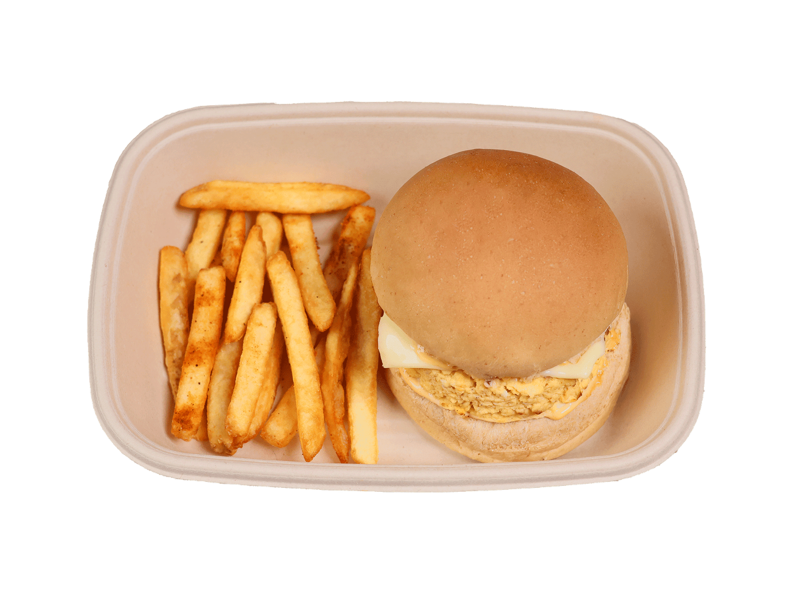 ساندوتش البيض والجبن